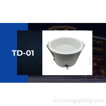 Dimming triac dengan perubahan warna LED Downlight